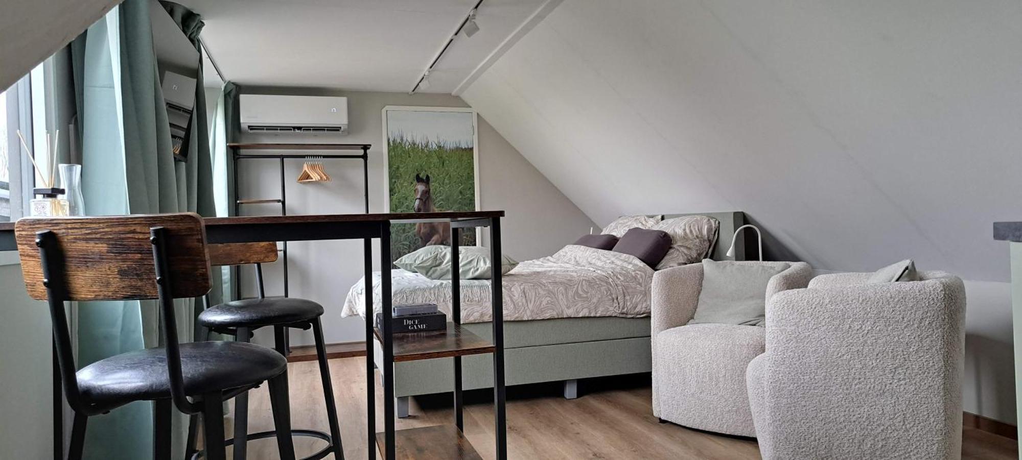 B&B De Blauwe Melkbus Harskamp Eksteriør bilde